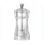 MILL ACRYLIC PLASTIC CLEAR SALT/PEPPER 11CM GTSA