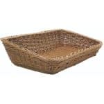 BUFFET RATTAN BREAD BASKET 45X30x12/6CM MELI GTSA