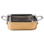 15600 COPPER 3PLY BAKER RECTANGULAR 12X10X4CM PADERNO ITALY - BY ORDER