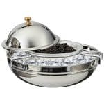 TABLE UTENSILS CAVIAR COOLER BOWL INOX 18X5 CM PADERNO ITALY