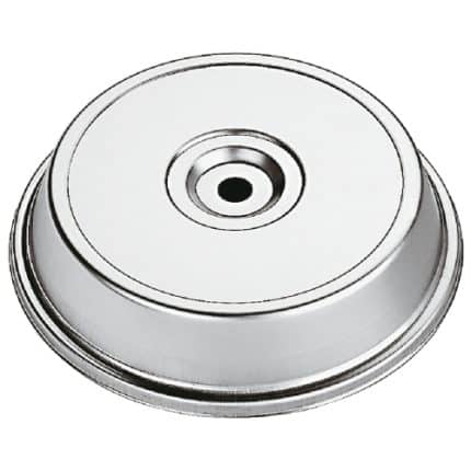 BY ORDER PLATE COVER CLOCHE WITH HOLE S/S 26.5X4.3CM PADERNO