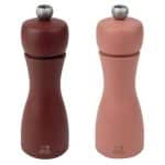 BY ORDER PEPPER AND SALT MILLS TAHITI DUO EARTH SET 2PCS 15CM PEUGEOT FRANCE