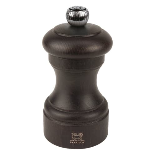 TAB-PAD-42702-10.jpg PEPPER MILL WOOD BISTRO BEECH CHOCOLATE 10CM 22594 PEUGEOT FRANCE - Image 1