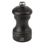 PEPPER MILL WOOD BISTRO BLACK MATTE 10CM 22730 PEUGEOT FRANCE