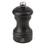 SALT MILL WOOD BISTRO BLACK MATTE 10CM 24208 PEUGEOT FRANCE