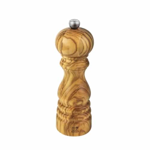 TAB-PAD-42718S18.jpg MILL SALT PARIS OLIVE WOOD 18CM PEUGEOT FRANCE - Image 1
