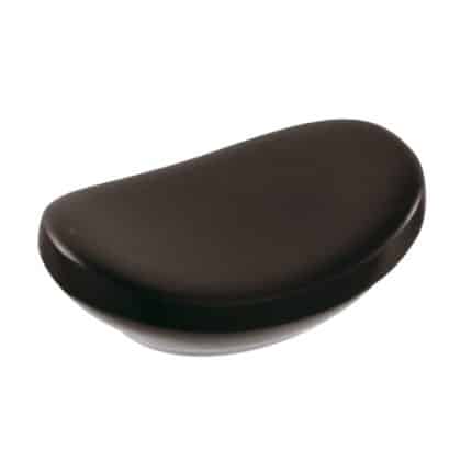 BY ORDER CHOPSTICK REST PORCELAIN BLACK 4.5X3CM ETHNIC PADERNO