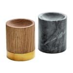 BY ORDER CONDIMENT 2SET 5CM OAK AND MARBLE PLAYGROUND