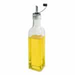 OIL OR VINEGAR SQUARE BOTTLE 25CL SUPREMINOX SPAIN