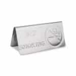TABLE NUMBER SIGNE INOX NO SMOKING SUPREMINOX