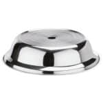 PLATE COVER WITH GRIP HOLE 27CM INOX WAS GERMANY