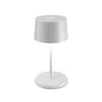 BY ORDER TABLE LAMP OLIVIA MINI WHITE LED DIMMER RECHARGEABLE ZAFFERANO ITALY