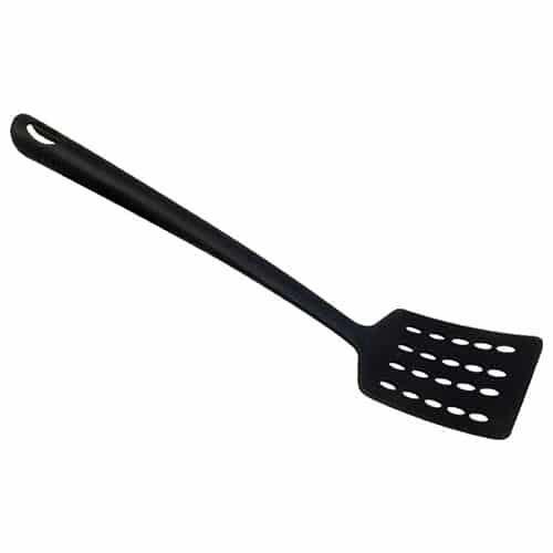 APA-MAK-263.jpg COOKING PLASTIC PERFORATED SPATULA HIGH HEAT 220C MAK - Image 1