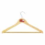 CLOTHE HANGER WOOD DOUBLE 45CM P20 VIOS