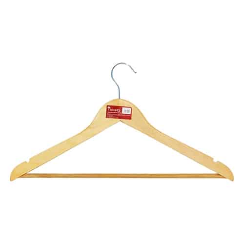 APA-VIO-5206753000891.jpg CLOTHE HANGER WOOD DOUBLE 45CM P20 VIOS - Image 1