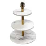 BY ORDER - BUFFET STAND MARBLE 3TIER 41,33,25XH59CM ESPIEL