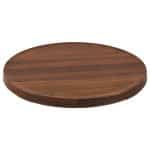 BY ORDER - BUFFET MELAMINE GROVE PLATTER ROUND WOOD BROWN 32X1.7CM GTSA