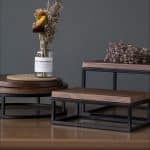 BY ORDER - BUFFET MELAMINE GROVE PLATTER ROUND WOOD BROWN 32X1.7CM GTSA - Image 2