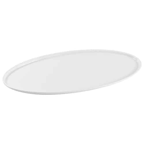 BUF-GTS-28-1715.jpg BUFFET MELAMINE OVAL PLATTER WHITE 60X30X1.65CM GTSA - Image 1