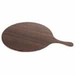 BY ORDER - BUFFET MELAMINE GROVE PLATTER ROUND WITH HANDLE WOOD BROWN 46.7X34X1CM GTSA