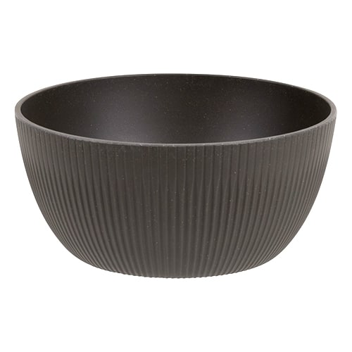 BUF-GTS-28-2946.jpg BY ORDER - BUFFET MELAMINE TRACE BOWL BLACK 23X10.5CM 3L GTSA - Image 1