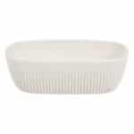 BY ORDER - BUFFET MELAMINE TRACE BOWL RECTANGULAR WHITE 1/9 17.6X10.8X5.5CM 50CL GTSA
