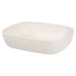 BY ORDER - BUFFET MELAMINE TRACE BOWL RECTANGULAR WHITE 1/2 32.5X26.5X7.5CM 4.4L GTSA