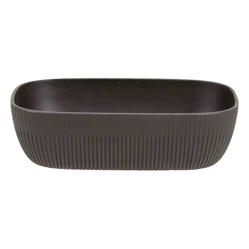 BUF-GTS-28-2952.jpg BY ORDER - BUFFET MELAMINE TRACE BOWL RECTANGULAR BLACK 1/4 26.5X16.2X7.5CM 2L GTSA - Image 1