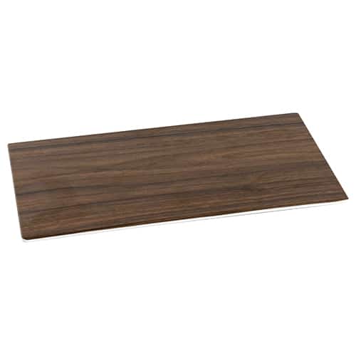 BUF-GTS-28-5104.jpg BY ORDER - BUFFET MELAMINE GROVE PLATTER WOOD BROWN GN 1/1 53X32.5X1CM GTSA - Image 1