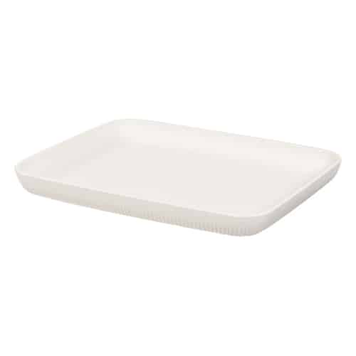 BUF-GTS-28-5161.jpg BY ORDER - BUFFET MELAMINE TRACE TRAY RECTANGULAR WHITE 1/2 32.5X26.5X3CM GTSA - Image 1