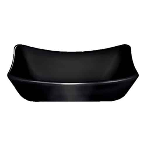 BUF-MAK-757.jpg MELAMINE RAMEKIN RECTANGULAR DIP 9X6CM 5CL BLACK MAK BULGARIA - Image 1