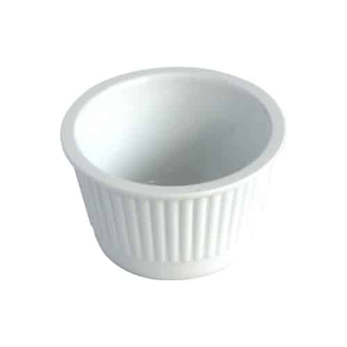BUF-MAK-MAK752.jpg MELAMINE RAMEKIN ROUND 7X4CM 6CL WHITE MAK BULGARIA - Image 1