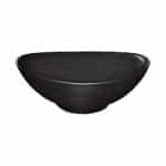 MELAMINE SAUCE ELLIPSE DIP 10X6CM 5CL BLACK MAK BULGARIA