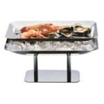 STAND SEAFOOD ELEVATED RECTANGULAR 38X25X18CM 18/10 MEPRA ITALY