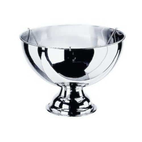 BUF-MEP-200657.jpg GIOTTO CHAMPAGNE BOWL WITH INSERT PUNCH BOWL S/S 18-10 29.5CM MEPRA ITALY - Image 1