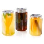 100 CHEF SODA PET CAN DISPOSSABLE PLASTIC 33CL 100PCS SPAIN - Image 2