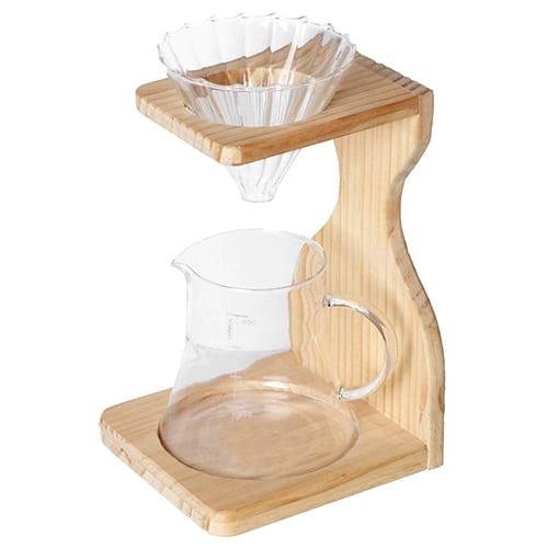 BWC-ESP-LOR414.jpg BY ORDER - BOROSILICATE FILTER COFFEE JUG 60CL WITH DRIPPER ESPIEL - Image 1