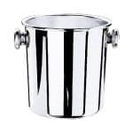 CHAMPAGNE WINE BUCKET MAGNUM 23CM INOX 18-10 PELTRO - VINTAGE MEPRA ITALY