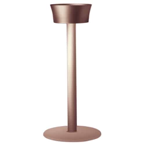 BWC-MEP-200666FMB.jpg BY ORDER - ATMOSFERA BRONZE GIOTTO WINE CHAMPAGNE STAND S/S 18-10 MEPRA ITALY - Image 1