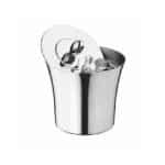 GIOTTO ICE BUCKET INSULATED WALL WITH LID 14X13.5CM 70CL S/S 18-10 MEPRA ITALY