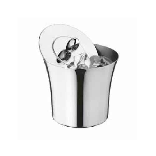 BWC-MEP-20067301.jpg GIOTTO ICE BUCKET INSULATED WALL WITH LID 14X13.5CM 70CL S/S 18-10 MEPRA ITALY - Image 1