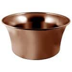 BY ORDER - ATMOSFERA BRONZE GIOTTO INSULATED CHAMPAGNE BUCKET 5BOTTLES 40X22CM 18-10 S/S MEPRA ITALY