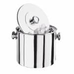 ICE BUCKET INSULATED WALL WITH KNOB AND LID 14X13.5CM 75CL S/S 18-10 MEPRA ITALY