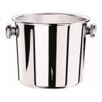SPARKLING WINE COOLER BUCKET 1 BOTTLE 18X21CM 4.5L MICHELANGELO 18-10 S/S MEPRA ITALY