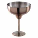 COCKTAIL MARGARITA GLASS 22CL INOX ANTIQUE PADERNO
