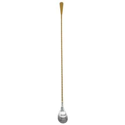 MIXING SPOON 45CM HOFFMAN MUSTARD FULL TWIST THE BARS ITALY