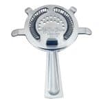 COCKTAIL STRAINER 4 PRONG PLASTIC SILVER COLOR ITALY