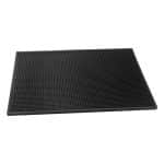 BAR MAT 45X30X1CM RUBBER BLACK THEBARS ITALY