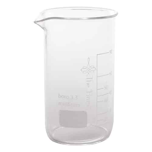 BWC-THE-E005XS.jpg DISCONTINUED 2025 - PROFESSIONAL MEASURE CUP JIGGER LABWARE GLASS 20-90ML THE BARS ITALY - Image 1