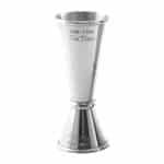 PROFESSIONAL MEASURE CUP JIGGER 18/10 1.5-3CL THE BARS ITALY